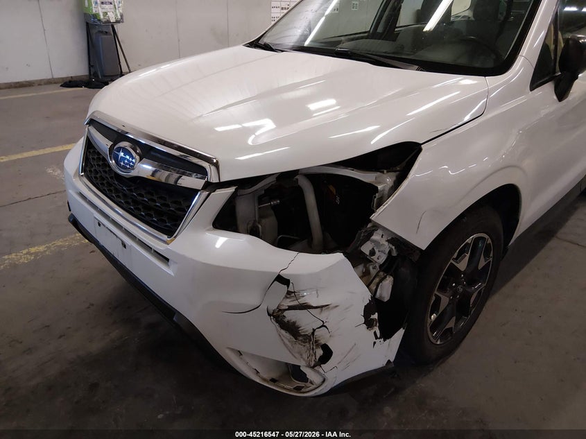 2014 Subaru Forester VIN JF2SJAAC0EH428066 IAAI salvage auction — LEFT FRONT, Salvage Title, sold $1,750 on 2026-07-30 (photo 6)