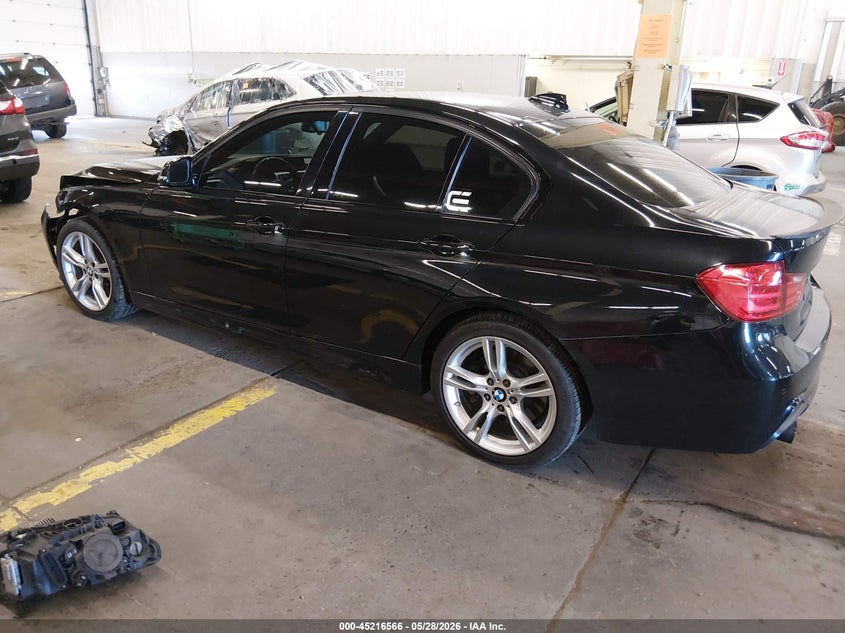 2015 BMW 3er VIN WBA3A9C53FKW74191 IAAI salvage auction — FRONT END, Salvage (Oregon), sold $6,400 on 2026-08-07 (photo 3)