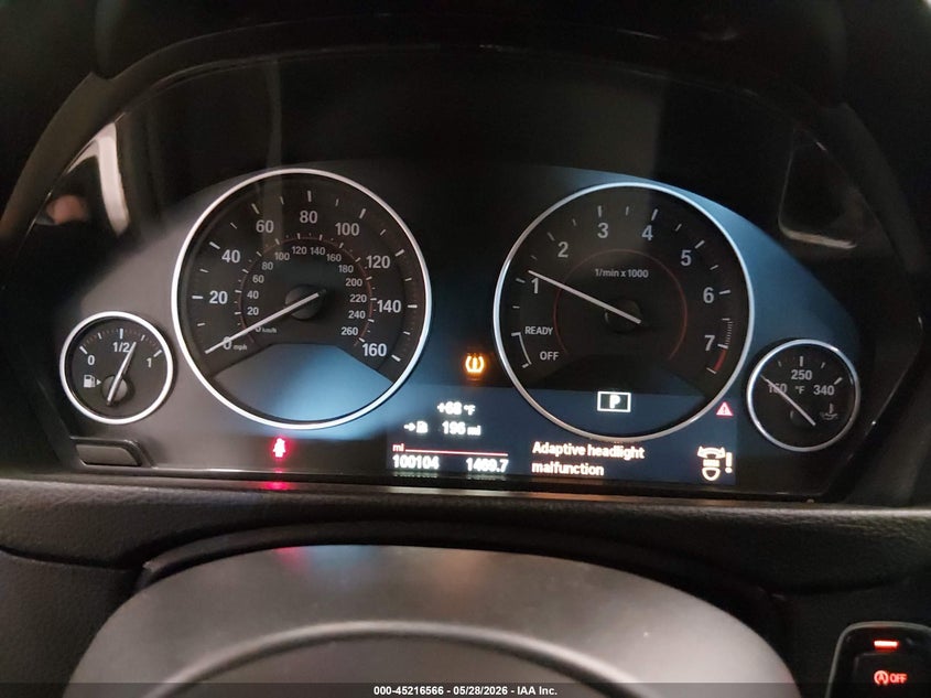 2015 BMW 3er VIN WBA3A9C53FKW74191 IAAI salvage auction — FRONT END, Salvage (Oregon), sold $6,400 on 2026-08-07 (photo 7)