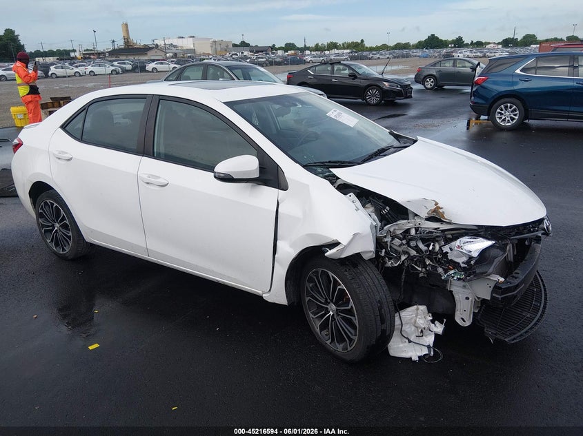 2016 Toyota Corolla VIN 5YFBURHE2GP479877 IAAI salvage auction — RIGHT FRONT, Salvage (Illinois), sold $2,350 on 2026-07-28 (photo 1)