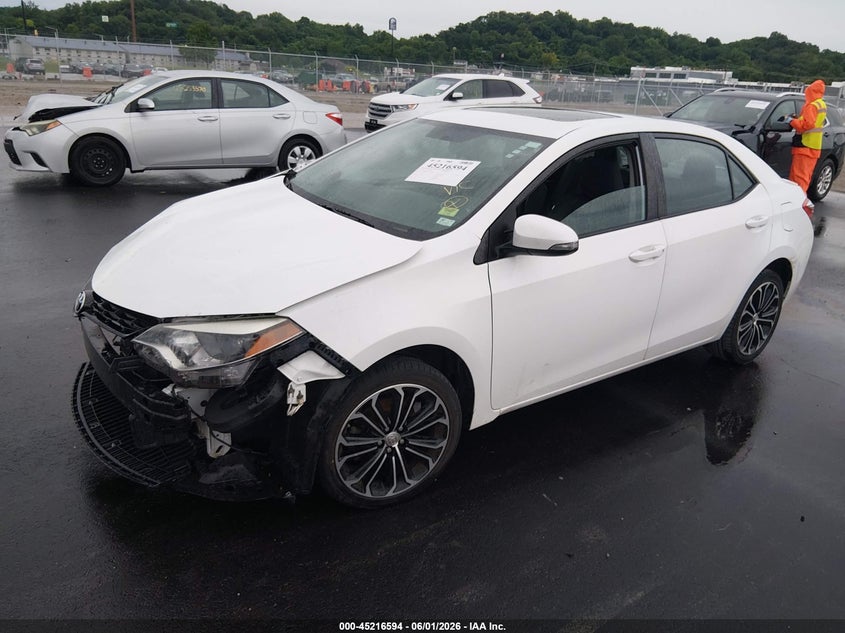 2016 Toyota Corolla VIN 5YFBURHE2GP479877 IAAI salvage auction — RIGHT FRONT, Salvage (Illinois), sold $2,350 on 2026-07-28 (photo 2)