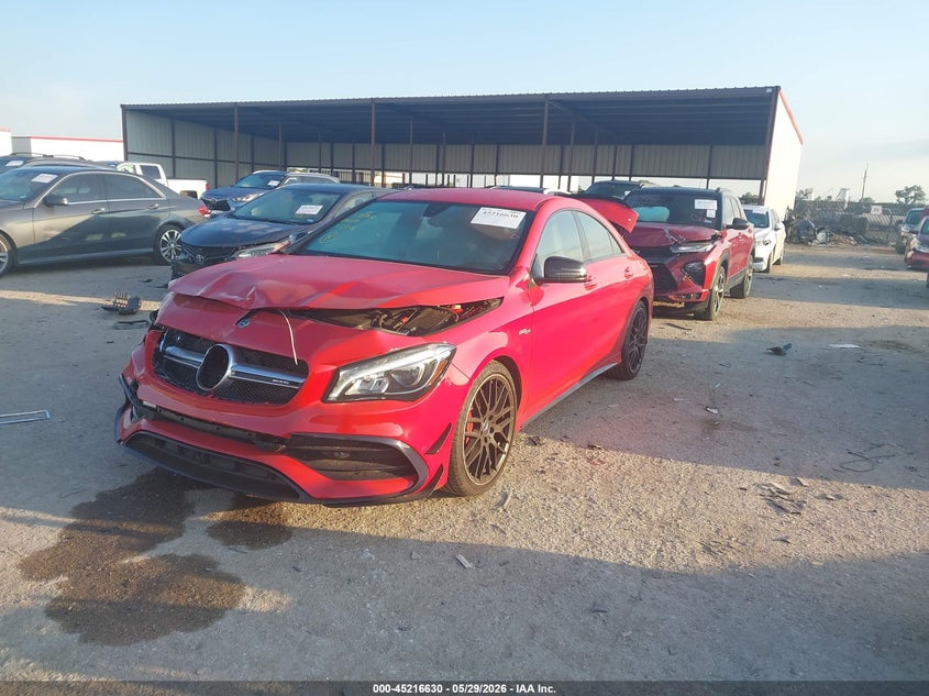 2018 Mercedes-benz VIN WDDSJ5CB9JN677784 IAAI salvage auction — REAR END, Salvage (Texas), sold $25 on 2026-07-21 (photo 2)