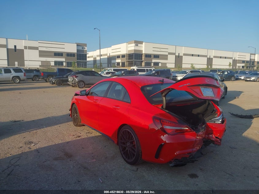 2018 Mercedes-benz VIN WDDSJ5CB9JN677784 IAAI salvage auction — REAR END, Salvage (Texas), sold $25 on 2026-07-21 (photo 3)