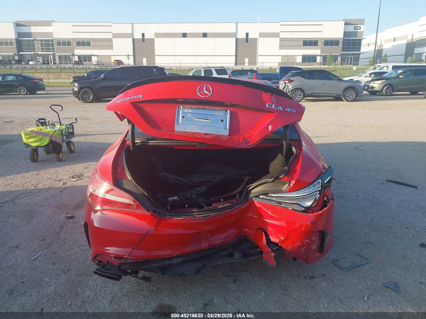 2018 Mercedes-benz VIN WDDSJ5CB9JN677784 IAAI salvage auction — REAR END, Salvage (Texas), sold $25 on 2026-07-21 (photo 6)