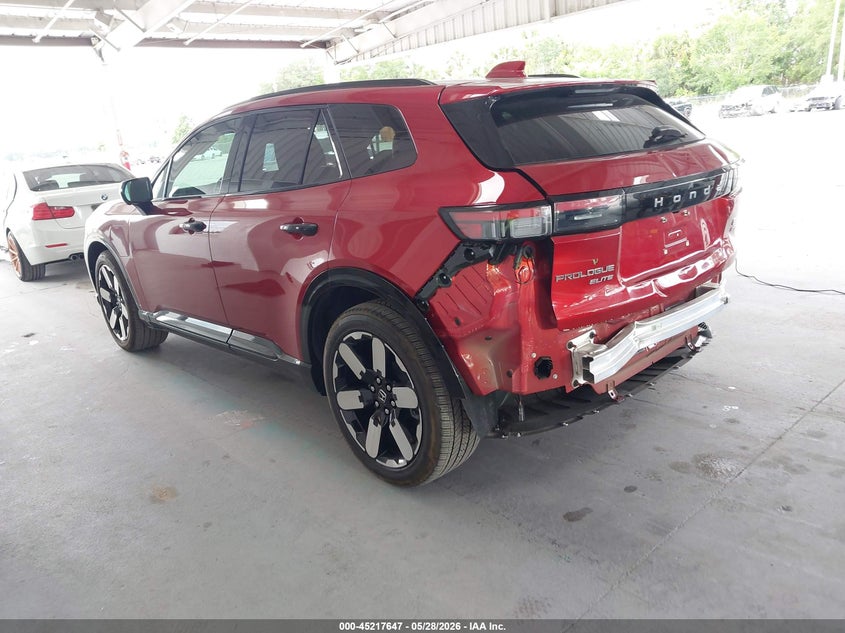 2024 Honda Prologue VIN 3GPKHZRJ7RS505653 IAAI salvage auction — REAR END, Salvage Title, sold $7,600 on 2026-07-23 (photo 3)