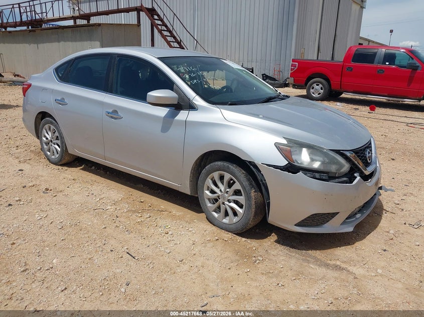 2018 Nissan Sentra VIN 3N1AB7AP3JL605916 IAAI salvage auction — SIDE, Salvage Title, sold $550 on 2026-07-05 (photo 1)