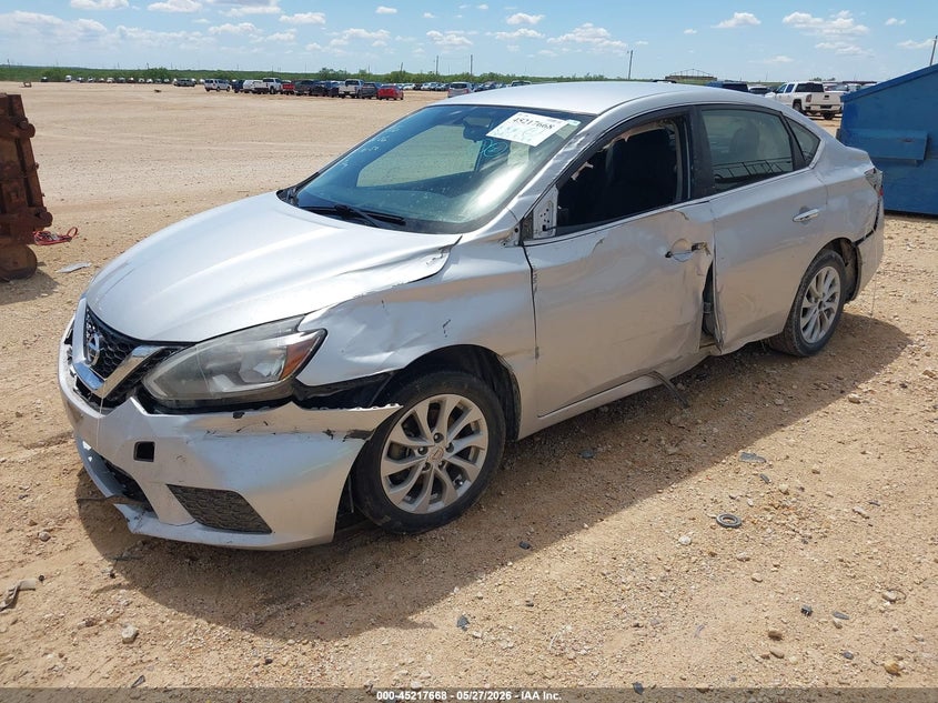 2018 Nissan Sentra VIN 3N1AB7AP3JL605916 IAAI salvage auction — SIDE, Salvage Title, sold $550 on 2026-07-05 (photo 2)