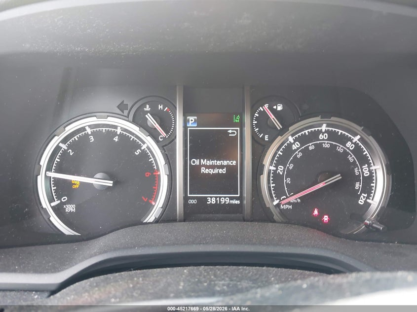 2024 Toyota 4runner VIN JTERU5JRXR6295555 IAAI salvage auction — FRONT & REAR, Salvage Title, sold $25,950 on 2026-07-15 (photo 7)