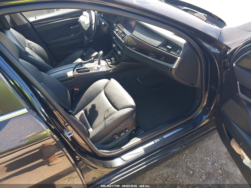 2013 BMW 5 series VIN WBAFU7C58DDU77186 IAAI salvage auction — FRONT END, Clear (Indiana), sold $1,050 on 2026-07-22 (photo 5)