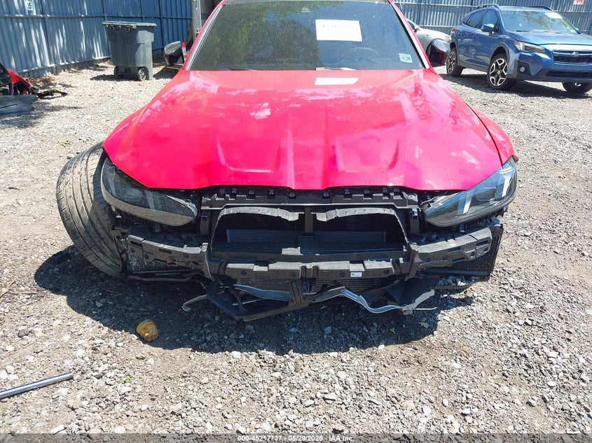 2025 BMW M3 VIN WBS33HJ0XSFU24098 IAAI salvage auction — FRONT END, Salvage (New Jersey), sold $46,650 on 2026-07-30 (photo 6)