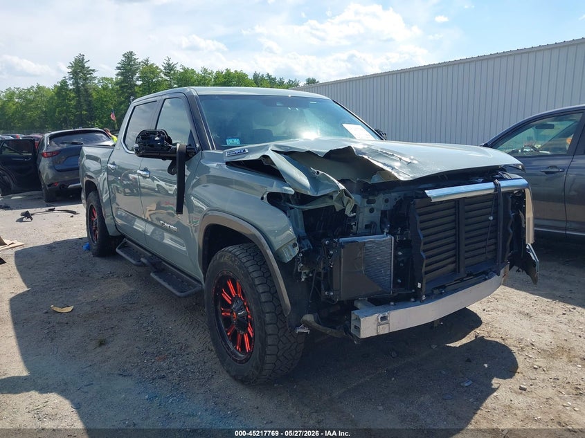 2025 Toyota Tundra VIN 5TFJC5DBXSX093964 IAAI salvage auction — FRONT END, Salvage Title, sold $17,600 on 2026-07-27 (photo 6)