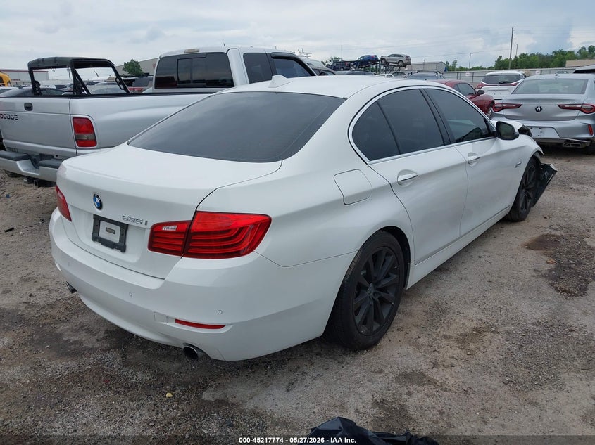 2016 BMW 5er VIN WBA5B1C54GG554217 IAAI salvage auction — FRONT END, Salvage Title, sold $2,050 on 2026-07-21 (photo 4)