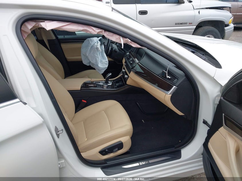 2016 BMW 5er VIN WBA5B1C54GG554217 IAAI salvage auction — FRONT END, Salvage Title, sold $1,850 on 2026-07-21 (photo 5)
