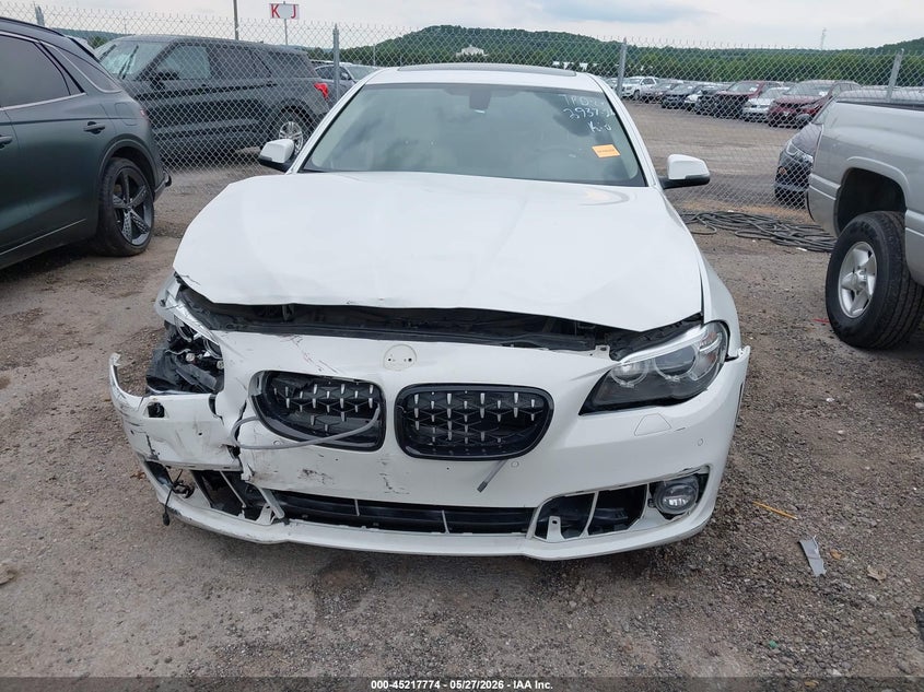 2016 BMW 5er VIN WBA5B1C54GG554217 IAAI salvage auction — FRONT END, Salvage Title, sold $1,850 on 2026-07-21 (photo 6)