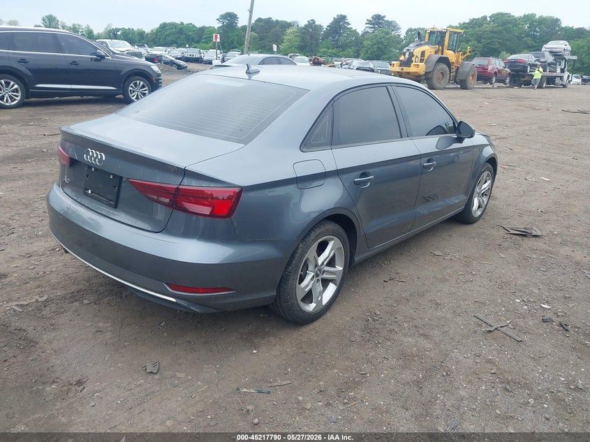 2017 Audi A3 VIN WAUAUGFF9H1026306 IAAI salvage auction — LEFT SIDE, Salvage Title, sold $3,500 on 2026-07-14 (photo 4)