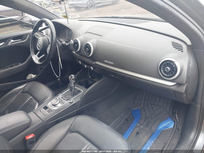 2017 Audi A3 VIN WAUAUGFF9H1026306 IAAI salvage auction — LEFT SIDE, Salvage Title, sold $3,500 on 2026-07-14 (photo 5)