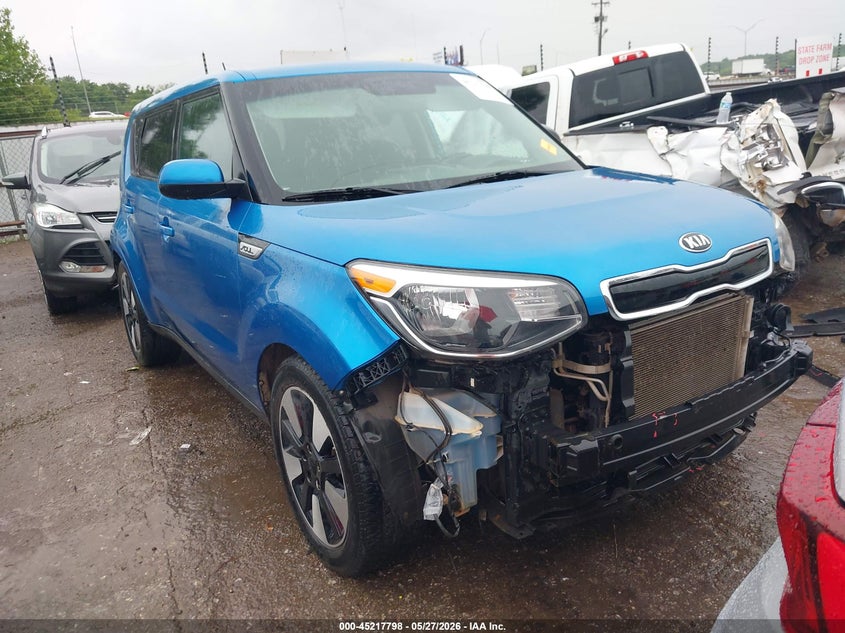 2016 Kia Soul VIN KNDJP3A58G7394988 IAAI salvage auction — FRONT END, Salvage Title, sold $1,050 on 2026-07-22 (photo 1)