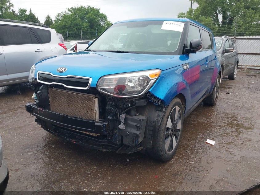 2016 Kia Soul VIN KNDJP3A58G7394988 IAAI salvage auction — FRONT END, Salvage Title, sold $1,050 on 2026-07-22 (photo 2)