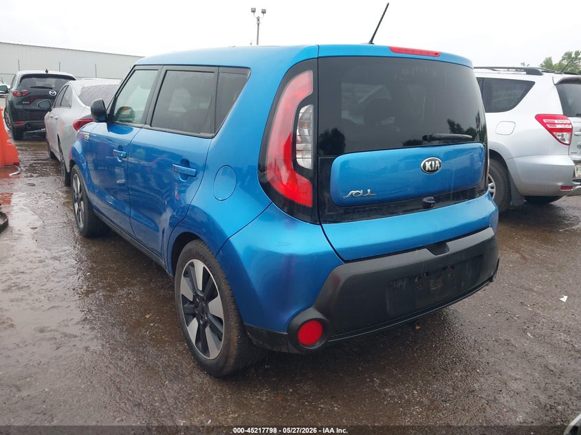 2016 Kia Soul VIN KNDJP3A58G7394988 IAAI salvage auction — FRONT END, Salvage Title, sold $1,050 on 2026-07-22 (photo 3)