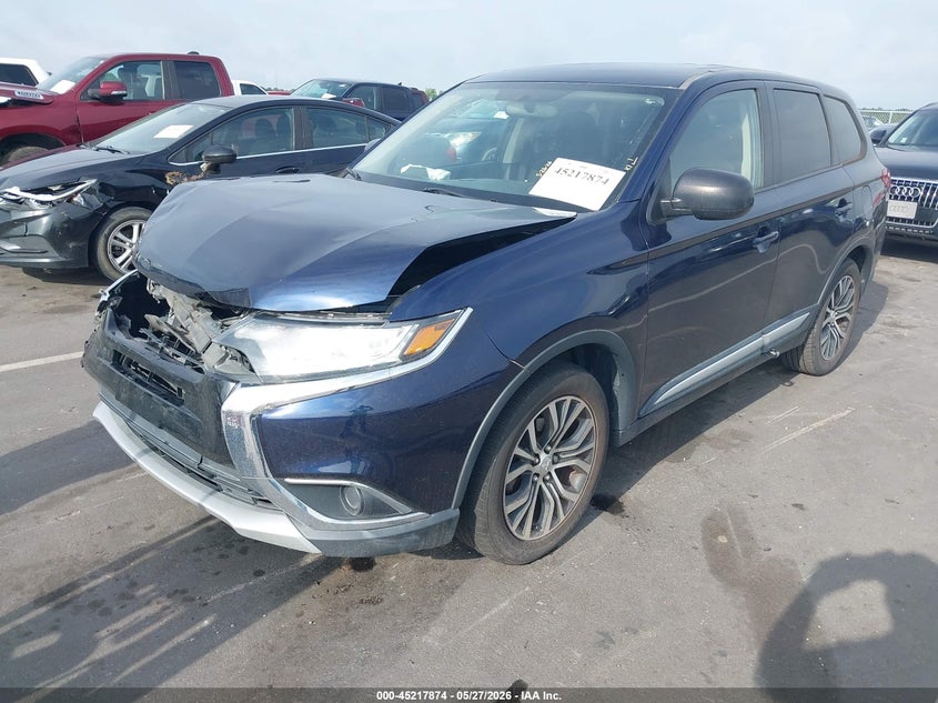 2017 Mitsubishi Outlander VIN JA4AD2A31HZ012382 IAAI salvage auction — FRONT END, Salvage (North Carolina), sold $1,750 on 2026-07-08 (photo 2)