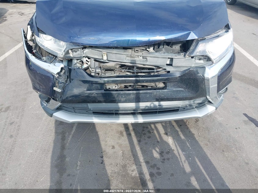 2017 Mitsubishi Outlander VIN JA4AD2A31HZ012382 IAAI salvage auction — FRONT END, Salvage (North Carolina), sold $1,750 on 2026-07-08 (photo 6)