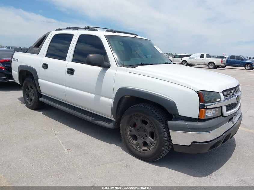 2004 Chevrolet Avalanche VIN 3GNEC12T44G318271 IAAI salvage auction — HAIL, Original (Texas), sold $700 on 2026-07-09 (photo 1)