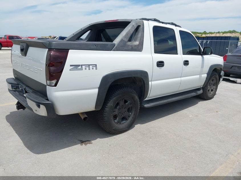 2004 Chevrolet Avalanche VIN 3GNEC12T44G318271 IAAI salvage auction — HAIL, Original (Texas), sold $700 on 2026-07-09 (photo 4)