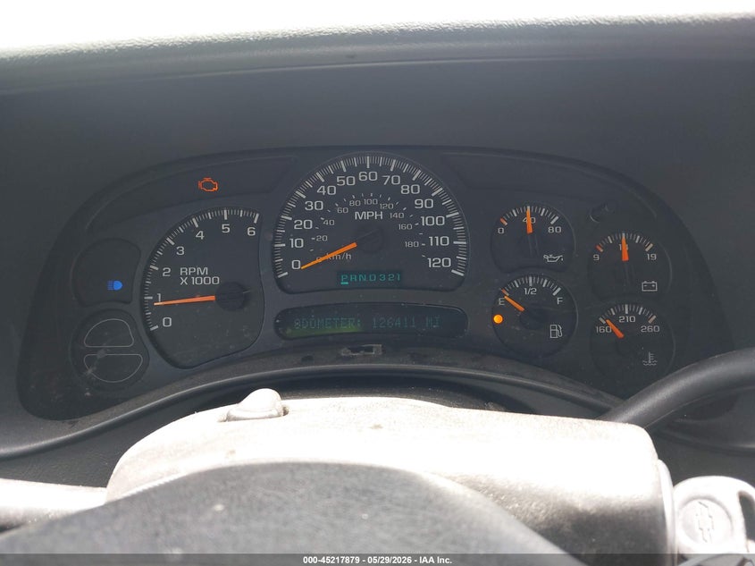 2004 Chevrolet Avalanche VIN 3GNEC12T44G318271 IAAI salvage auction — HAIL, Original (Texas), sold $700 on 2026-07-09 (photo 7)