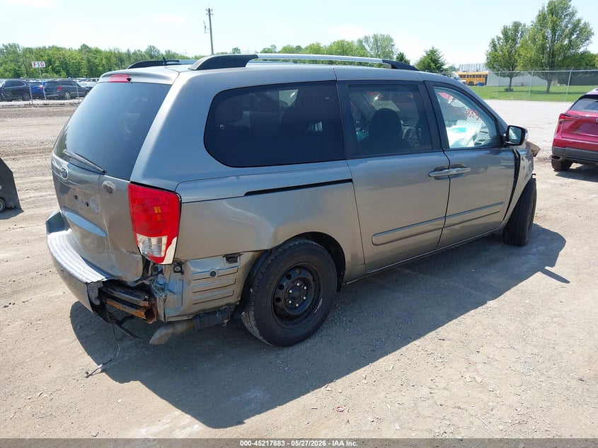 2011 Kia SEDONA VIN KNDMG4C78B6406623 IAAI salvage auction — FRONT END, Mv-907A (New York), sold $450 on 2026-07-07 (photo 4)