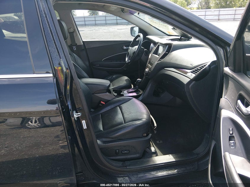 2015 Hyundai Santa fe VIN 5XYZU3LA6FG245826 IAAI salvage auction — FRONT END, Salvage Title, sold $1,200 on 2026-07-15 (photo 5)