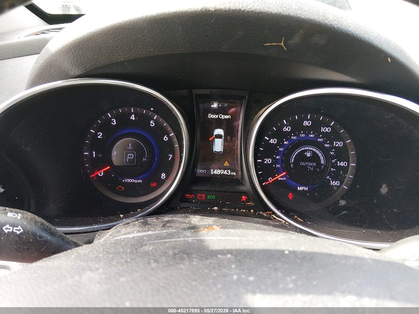 2015 Hyundai Santa fe VIN 5XYZU3LA6FG245826 IAAI salvage auction — FRONT END, Salvage Title, sold $1,200 on 2026-07-15 (photo 7)