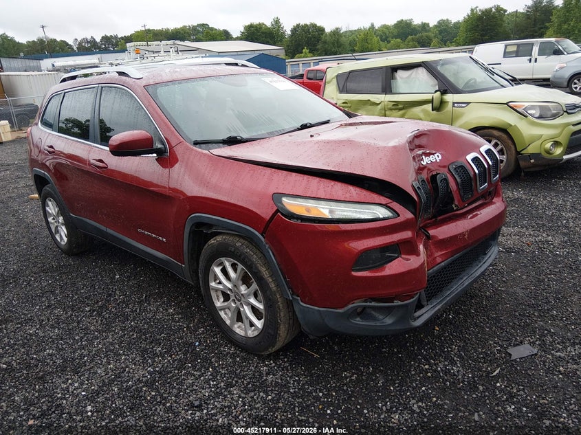 2016 Jeep Cherokee VIN 1C4PJMCS1GW326400 IAAI salvage auction — FRONT END, Salvage (South Carolina), sold $750 on 2026-07-24 (photo 1)
