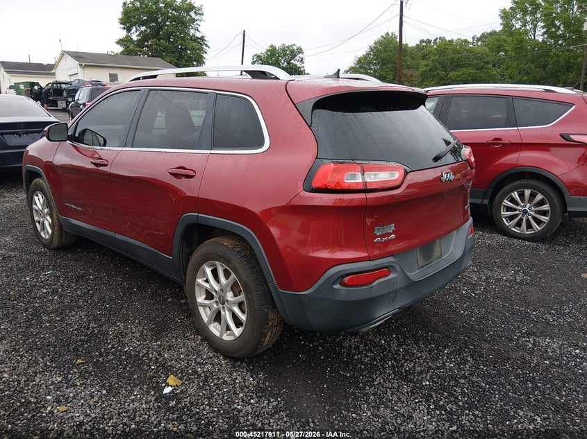 2016 Jeep Cherokee VIN 1C4PJMCS1GW326400 IAAI salvage auction — FRONT END, Salvage Title, sold $650 on 2026-07-23 (photo 3)
