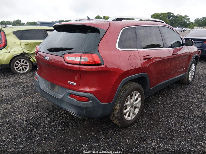 2016 Jeep Cherokee VIN 1C4PJMCS1GW326400 IAAI salvage auction — FRONT END, Salvage Title, sold $650 on 2026-07-23 (photo 4)