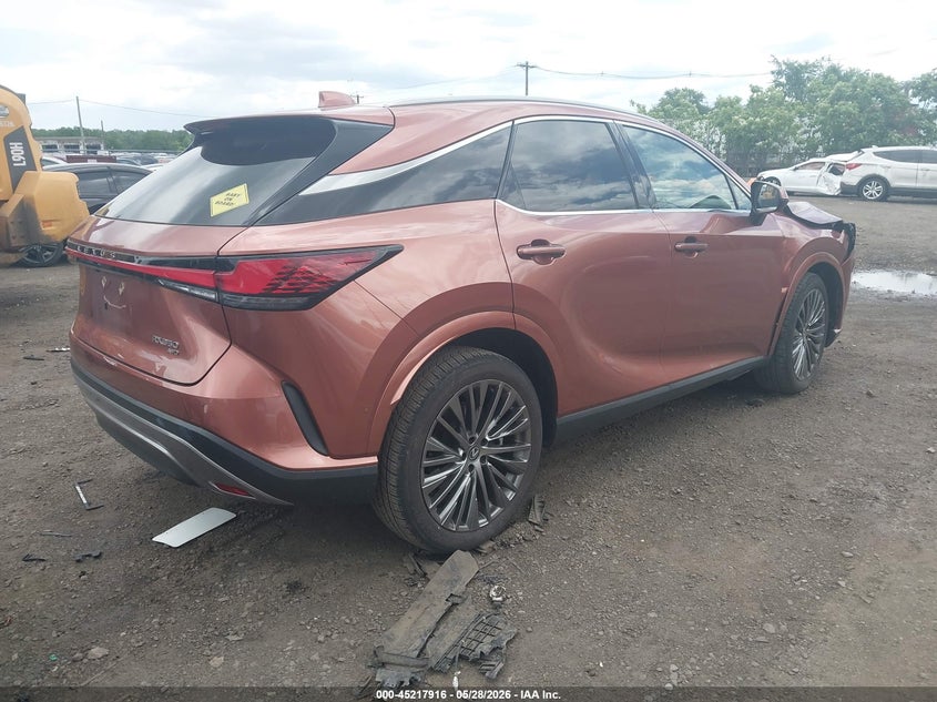 2023 Lexus Rx VIN 2T2BAMCA1PC019556 IAAI salvage auction — FRONT END, Salvage Title, sold $24,650 on 2026-07-27 (photo 4)