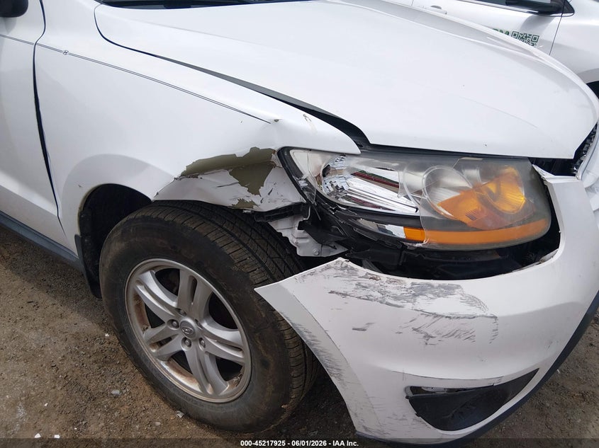 2011 Hyundai Santa fe VIN 5XYZG4AG7BG017770 IAAI salvage auction — FRONT END, Salvage (West Virginia), sold $775 on 2026-07-11 (photo 6)