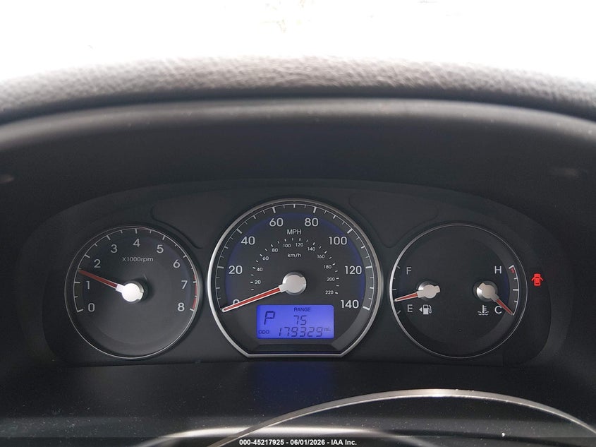 2011 Hyundai Santa fe VIN 5XYZG4AG7BG017770 IAAI salvage auction — FRONT END, Salvage (West Virginia), sold $775 on 2026-07-11 (photo 7)