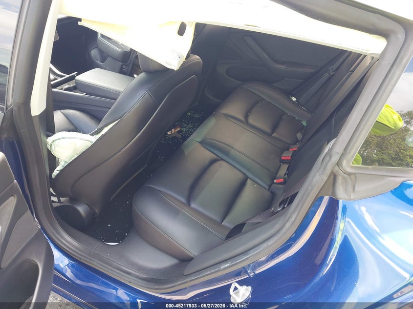 2020 Tesla Model 3 VIN 5YJ3E1EBXLF648028 IAAI salvage auction — RIGHT SIDE, Salvage Title, sold $4,750 on 2026-07-06 (photo 8)