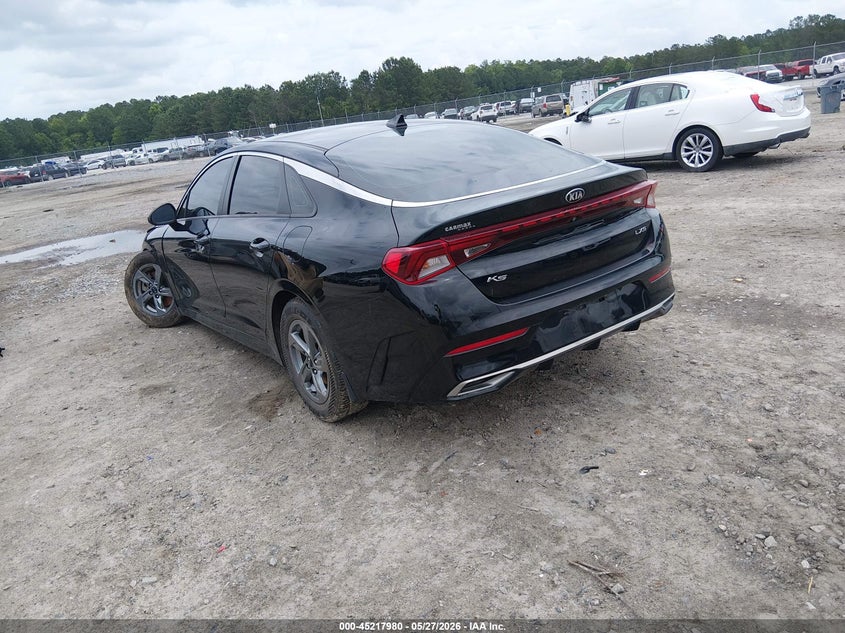 2021 Kia K5 VIN 5XXG14J27MG073809 IAAI salvage auction — LEFT FRONT, Salvage (Georgia), sold $3,650 on 2026-07-31 (photo 3)
