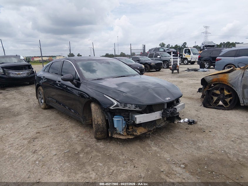 2021 Kia K5 VIN 5XXG14J27MG073809 IAAI salvage auction — LEFT FRONT, Salvage (Georgia), sold $3,650 on 2026-07-31 (photo 6)
