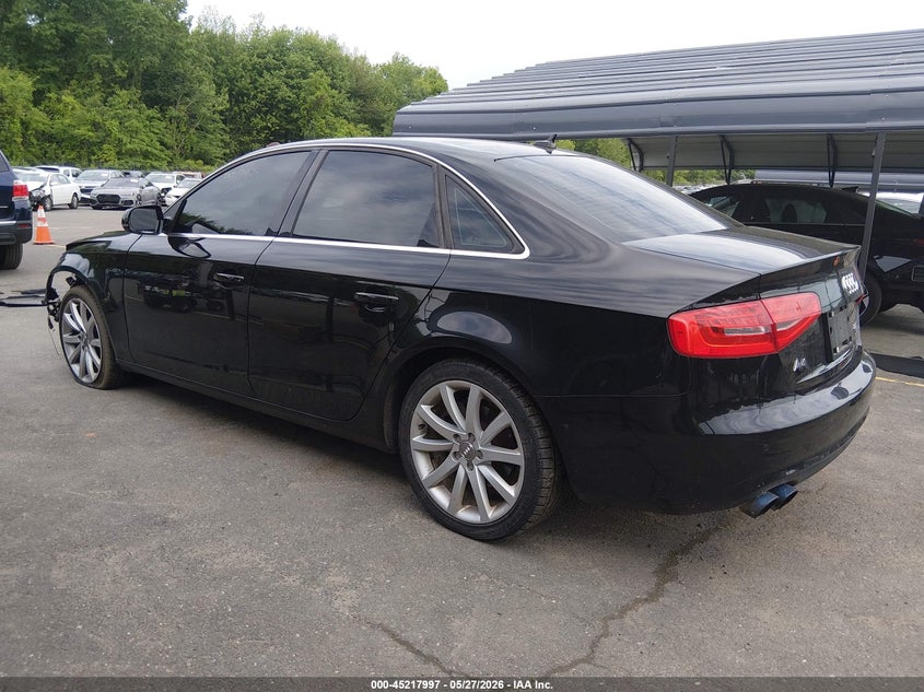 2013 Audi A4 VIN WAUFFAFLXDN006720 IAAI salvage auction — FRONT END, Salvage Title, sold $975 on 2026-07-09 (photo 3)