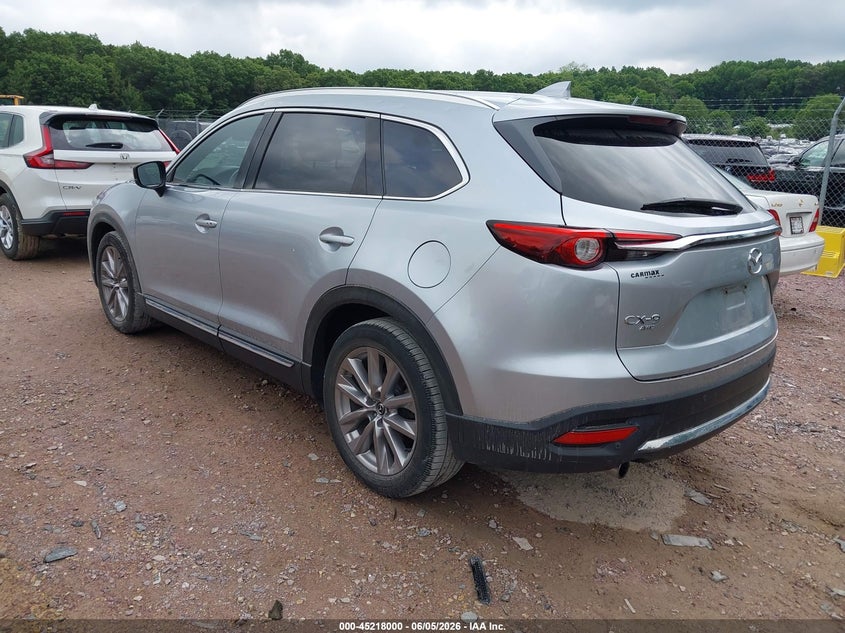 2021 Mazda Cx-9 VIN JM3TCBDY3M0513370 IAAI salvage auction — HAIL, Salvage (Wisconsin), sold $8,000 on 2026-07-08 (photo 3)
