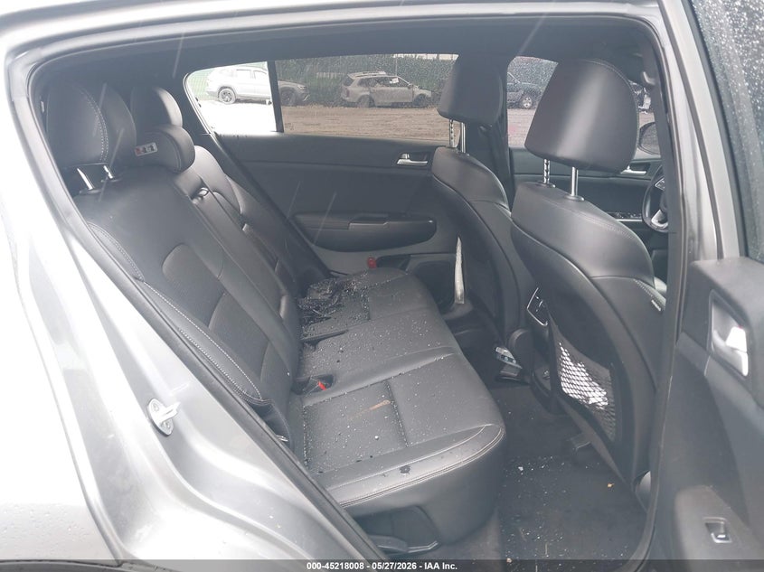 2020 Kia Sportage VIN KNDP6CAC3L7665350 IAAI salvage auction — REAR END, Salvage Title, sold $3,350 on 2026-07-24 (photo 8)