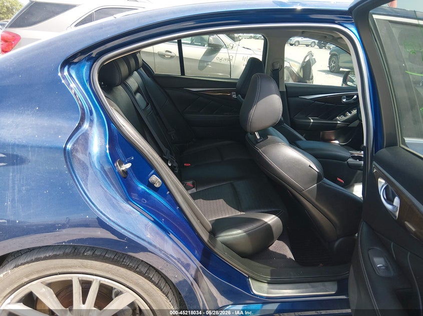 2016 Infiniti Q50 VIN JN1FV7AR7GM450610 IAAI salvage auction — ROOF, Salvage Title, sold $1,550 on 2026-07-24 (photo 8)