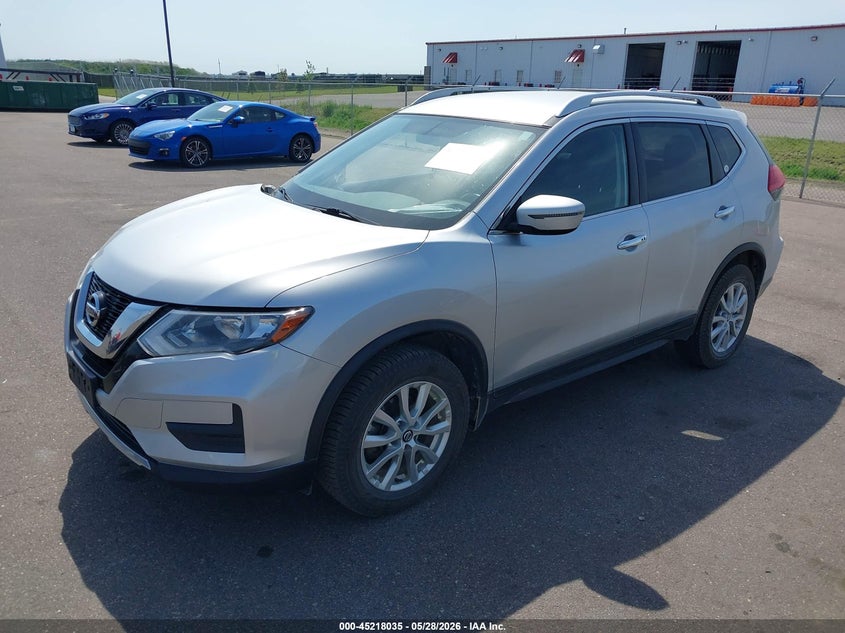 2017 Nissan Rogue VIN JN8AT2MV7HW250393 IAAI salvage auction — RIGHT FRONT, Salvage (Minnesota), sold $2,400 on 2026-07-27 (photo 2)