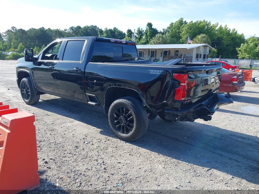 2025 Chevrolet Silverado VIN 2GC4KPE72S1227191 IAAI salvage auction — REAR END, Salvage Title, sold $26,750 on 2026-07-21 (photo 3)