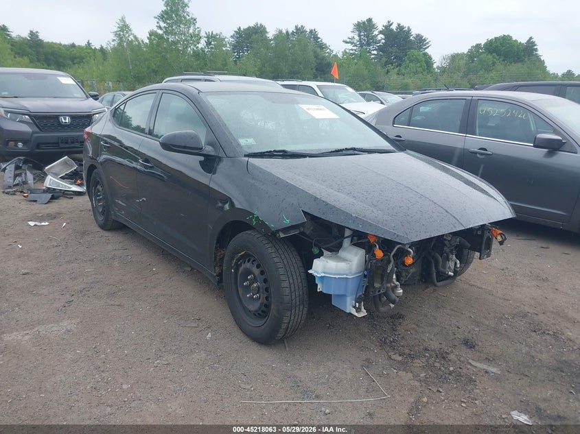 2019 Hyundai Elantra VIN KMHD74LFXKU759069 IAAI salvage auction — FRONT END, Salvage Title, sold $1,550 on 2026-07-10 (photo 1)