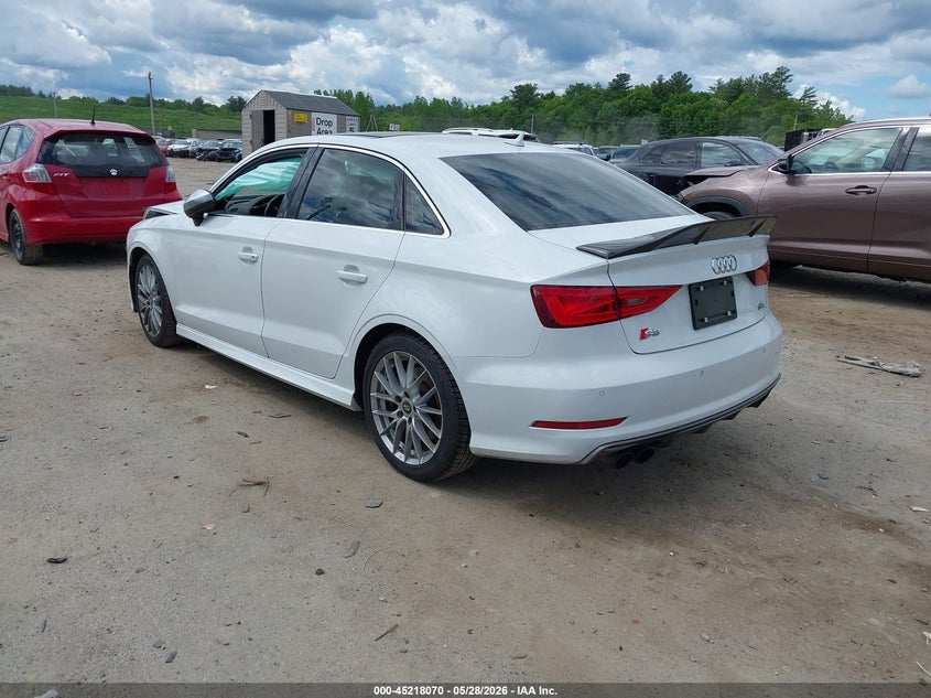 2015 Audi S3 VIN WAUBFGFF8F1120415 IAAI salvage auction — FRONT END, Salvage Title, sold $2,550 on 2026-07-29 (photo 3)