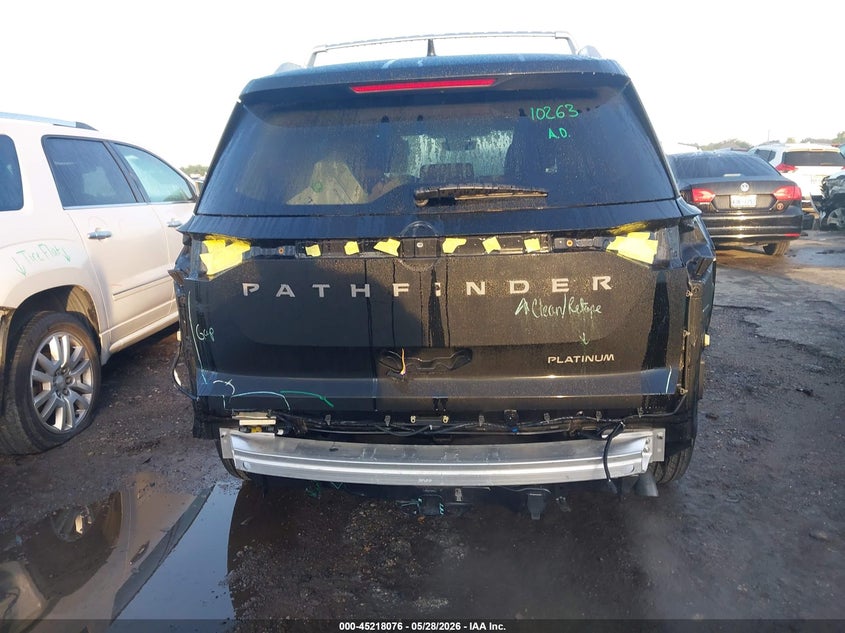 2025 Nissan Pathfinder VIN 5N1DR3DG8SC211105 IAAI salvage auction — REAR END, Salvage Title, sold $20,650 on 2026-07-29 (photo 6)