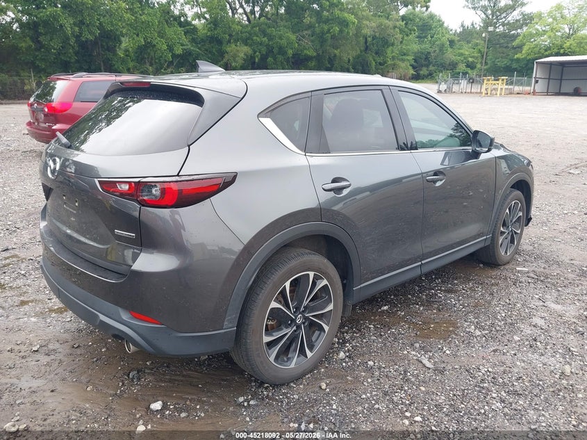 2022 Mazda Cx-5 VIN JM3KFBDM1N1619666 IAAI salvage auction — LEFT FRONT, Salvage Title, sold $6,200 on 2026-07-24 (photo 4)